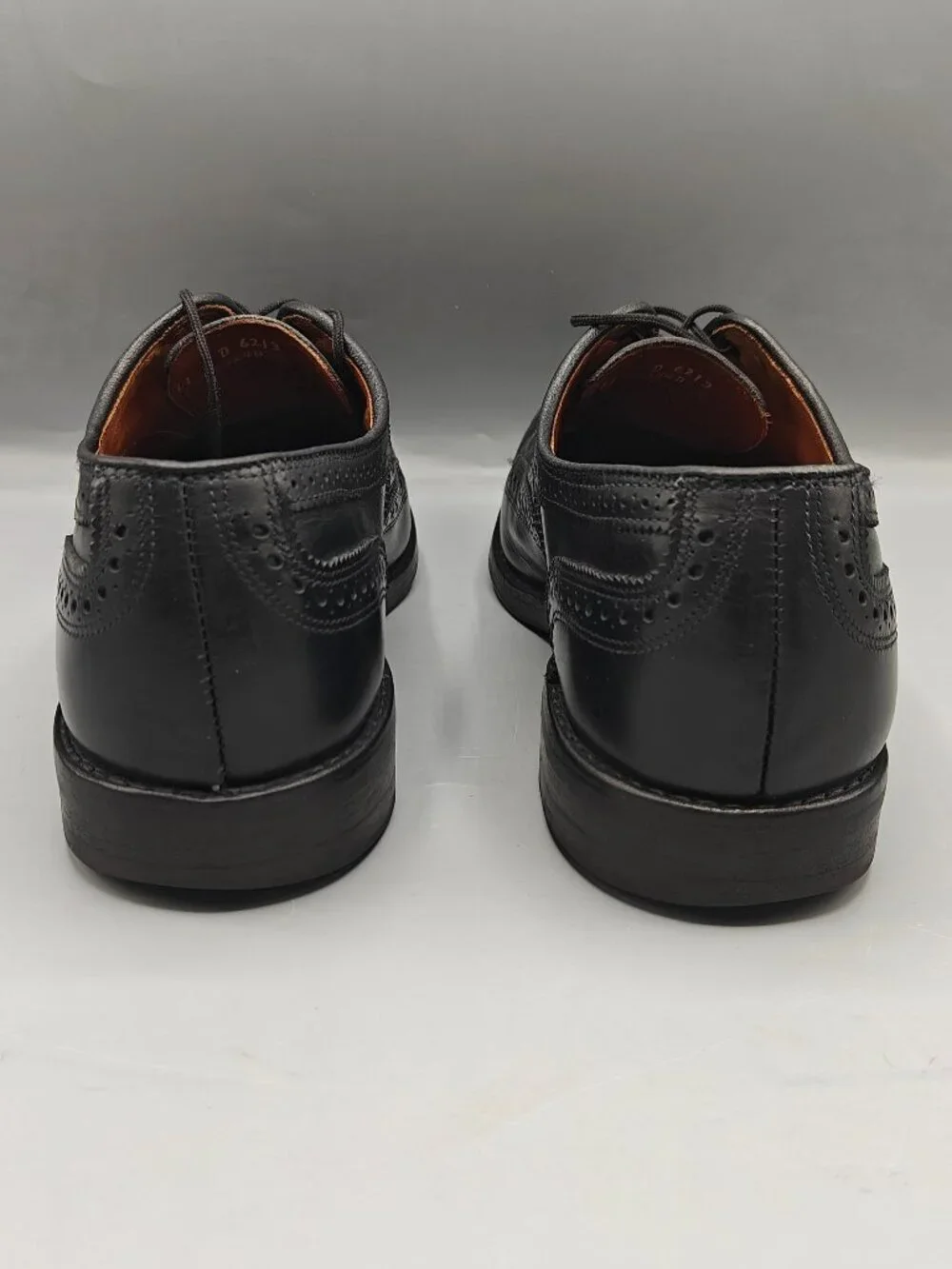 Allen Edmonds Boulevard Mens Wingtip Oxfords Black Dress Shoes 11 -D Pre-Owned